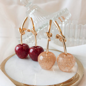 Apple earrings