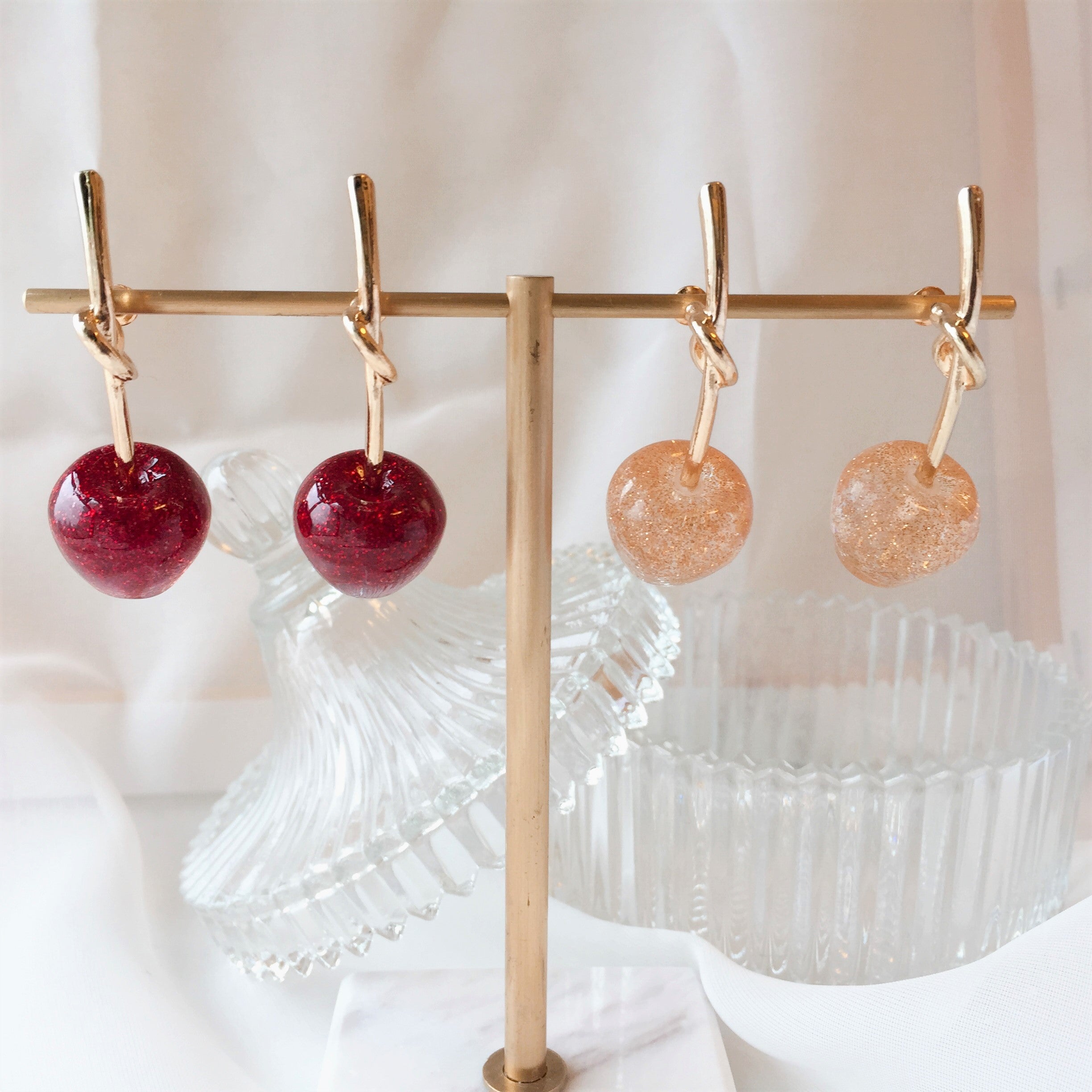 Apple earrings