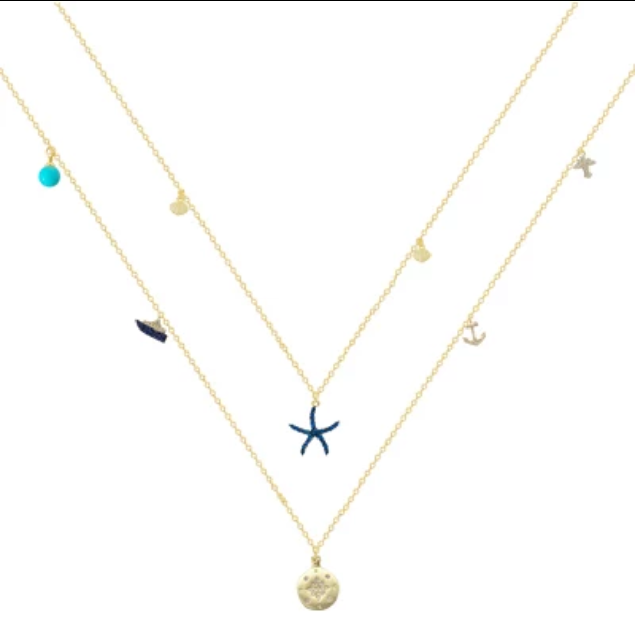 Blue Marina Collection - Necklace I, II, & III