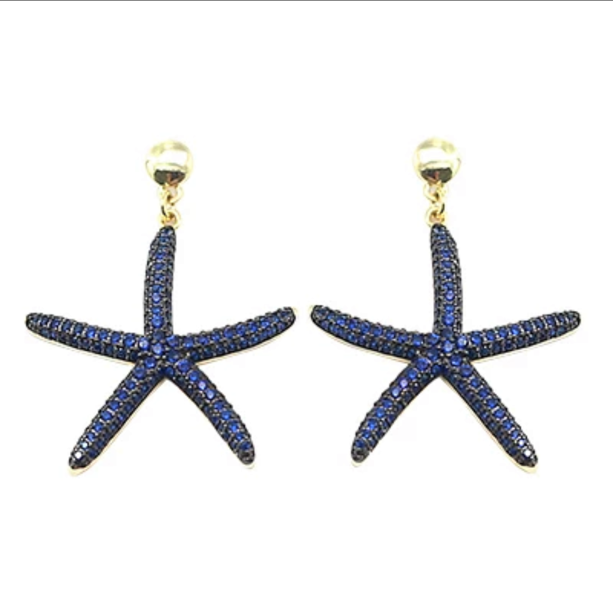 Blue Marina Collection - Starfish earrings