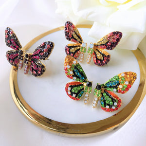 Butterflies II earrings