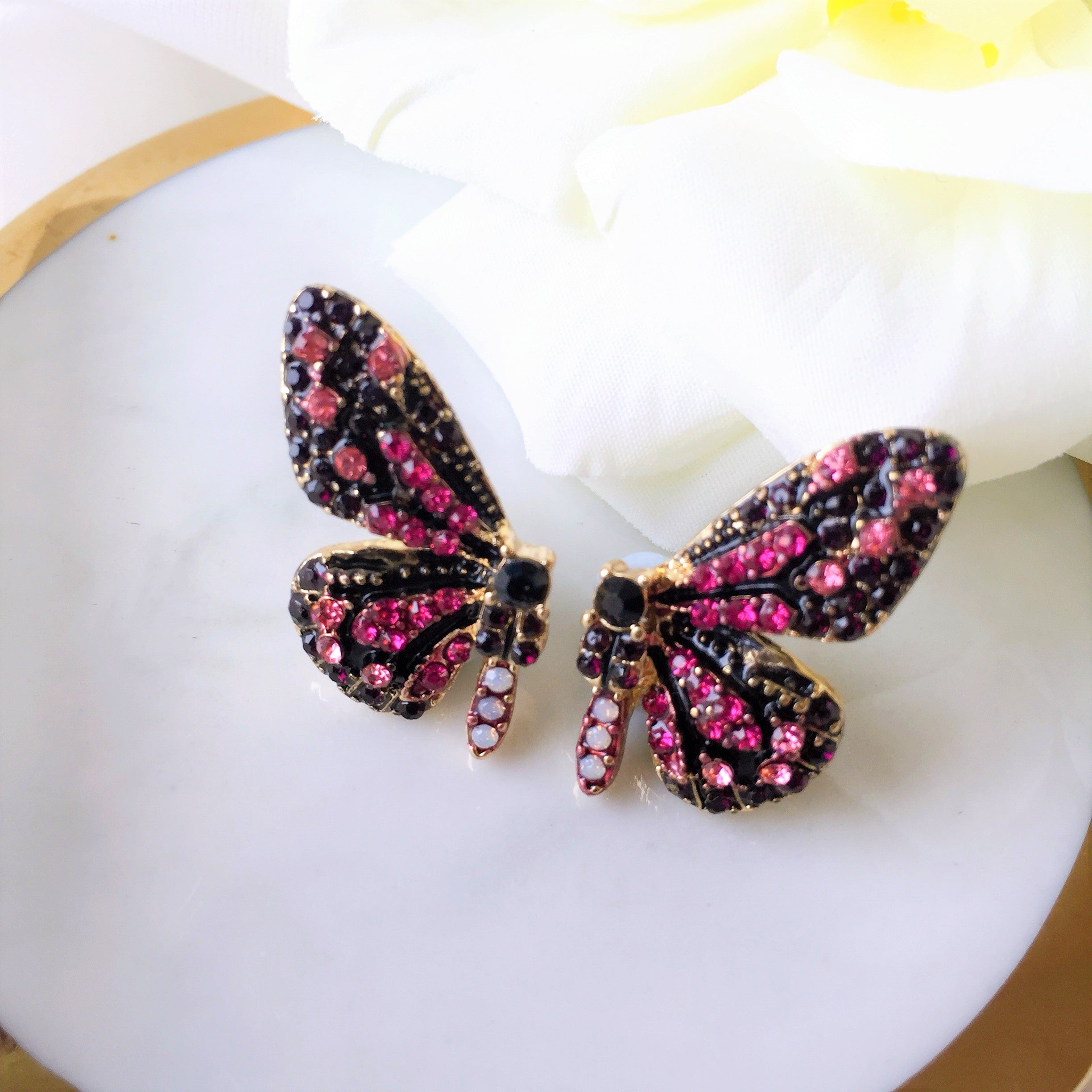 Butterflies II earrings