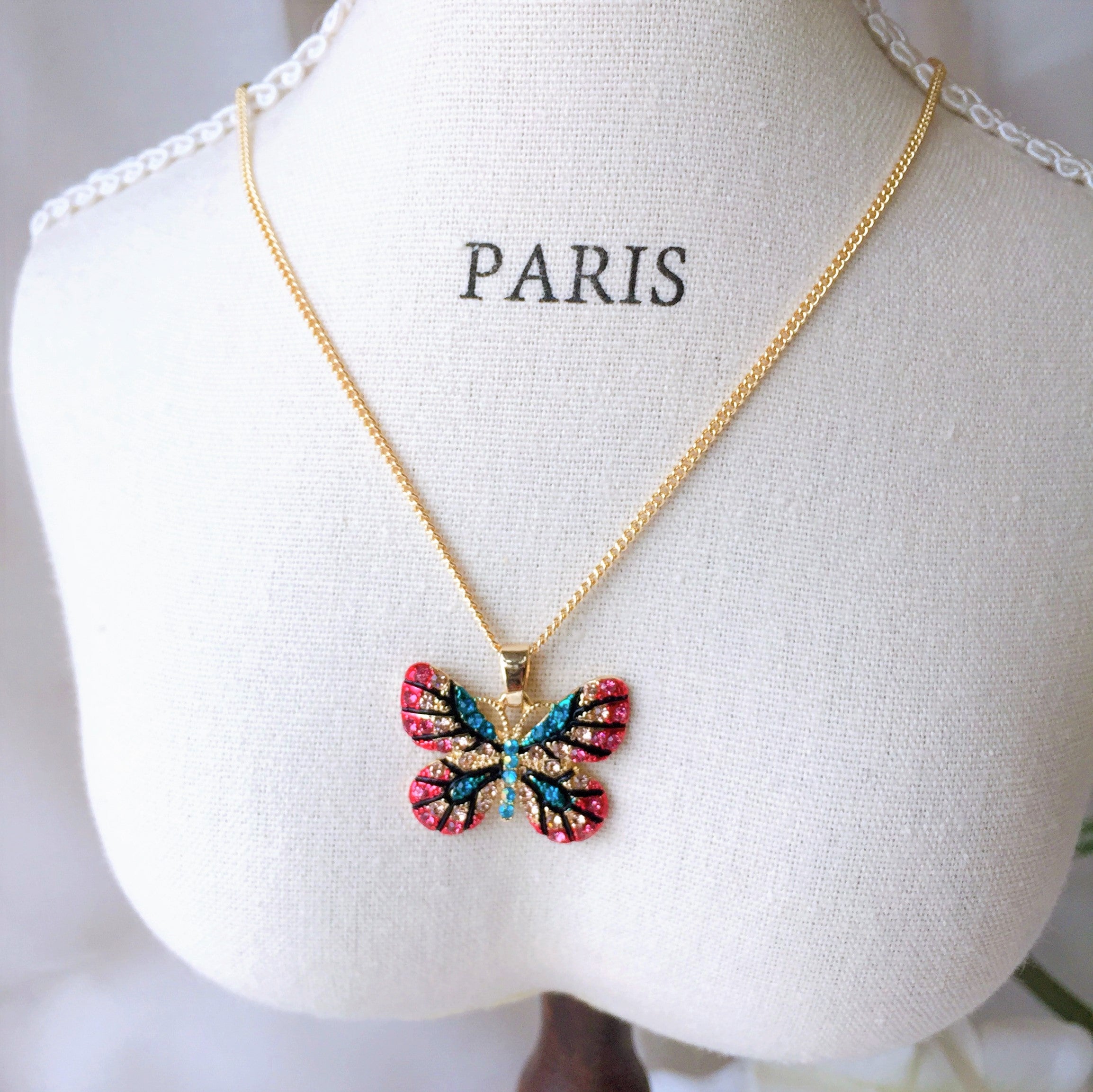 Butterfly necklace