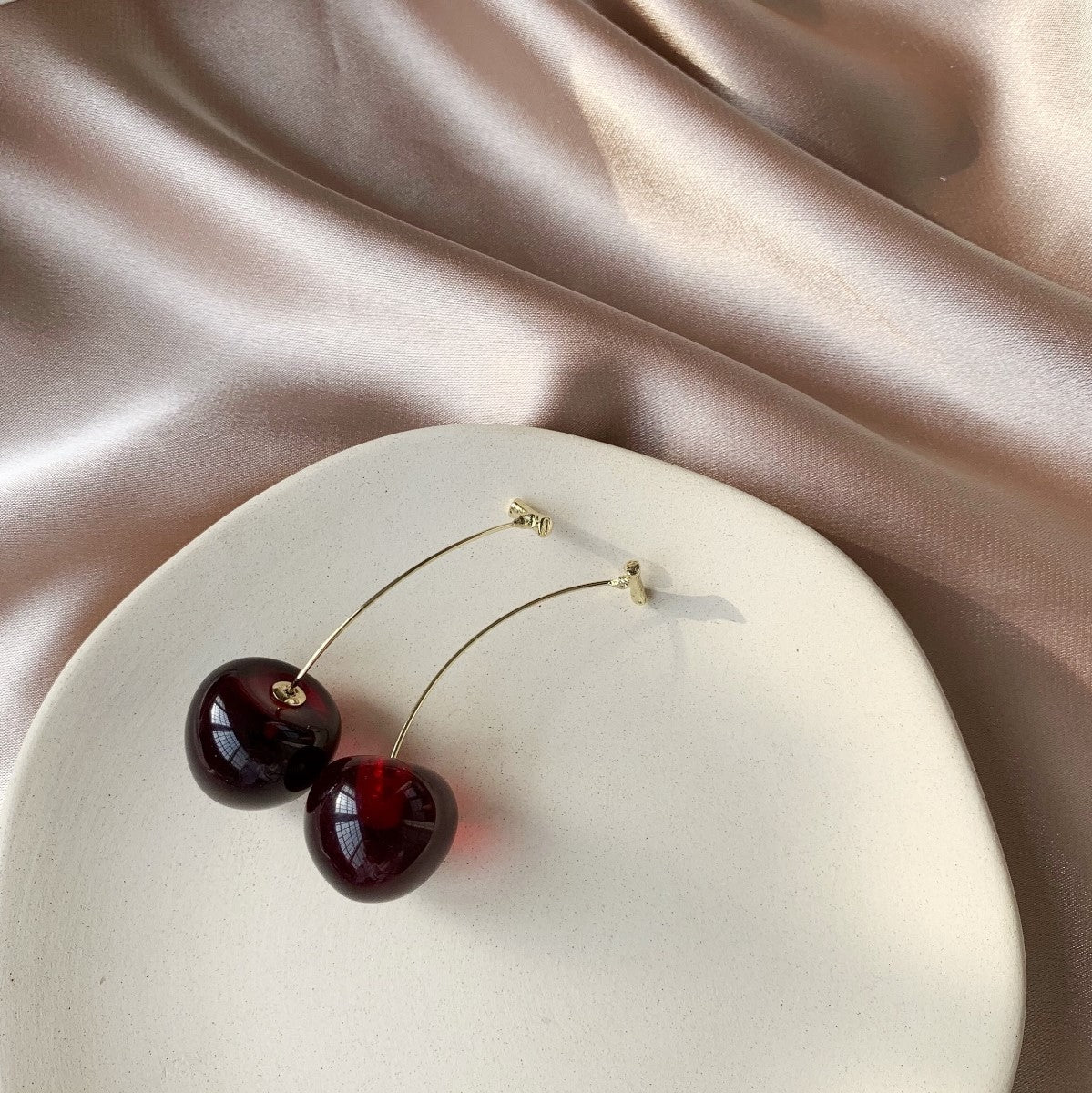 Cherry earrings