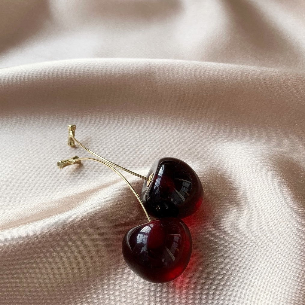 Cherry earrings