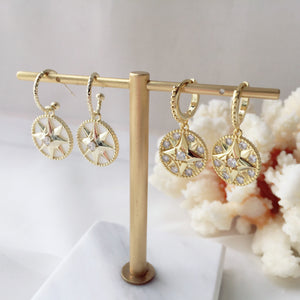 Flor earrings