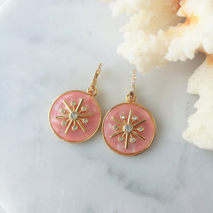 Flower earrings