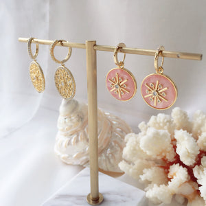 Flower earrings