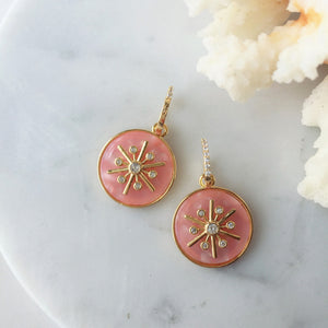 Flower earrings