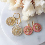 Flower earrings