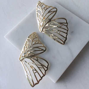 Golden Butterflies earrings