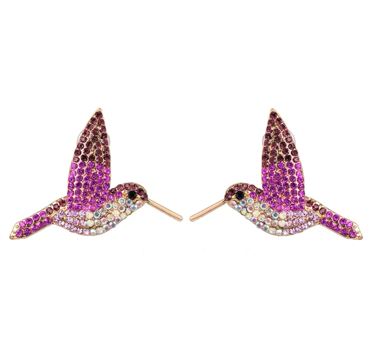 Hummingbird earrings