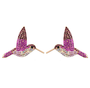 Hummingbird earrings