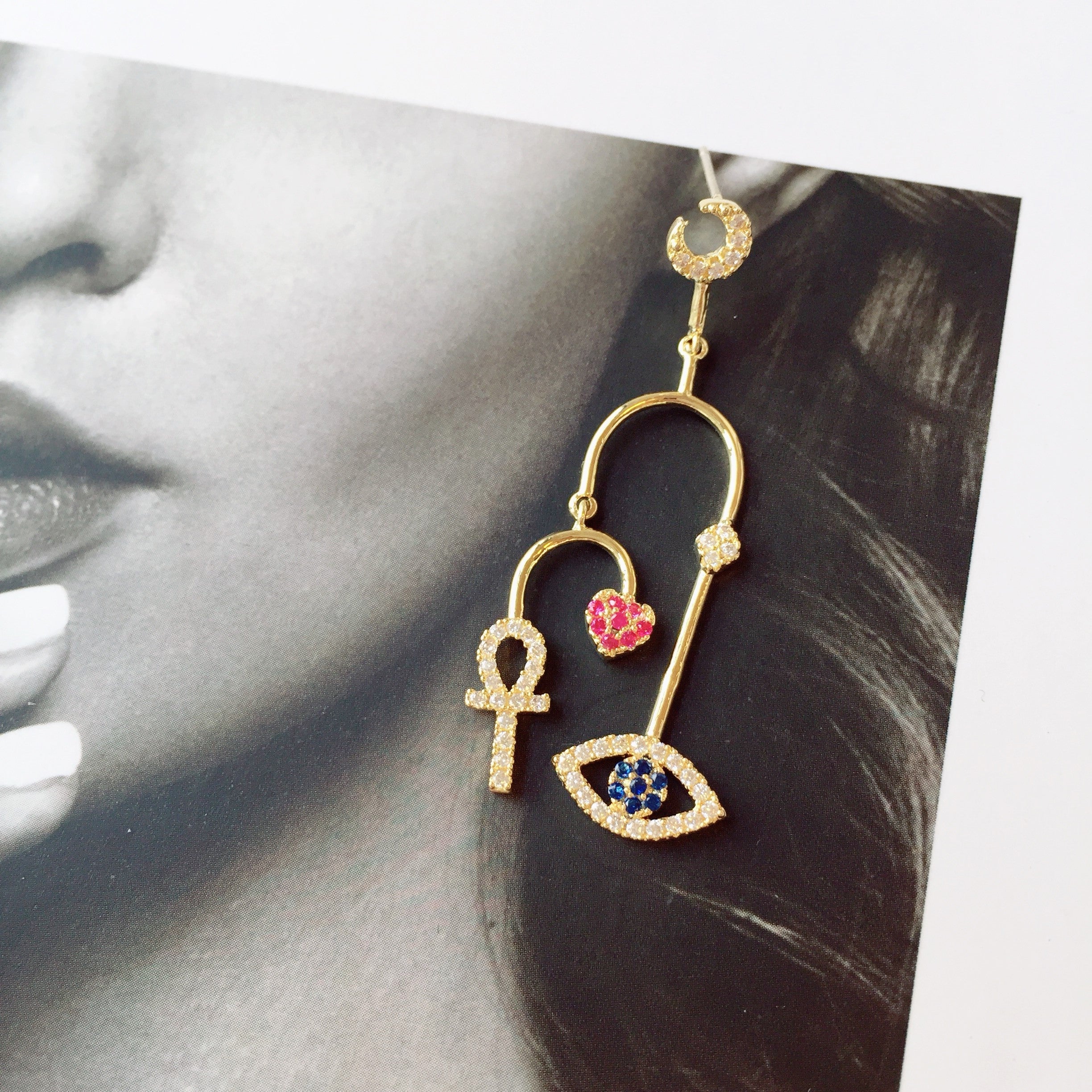 I spy with my little eyes earrings