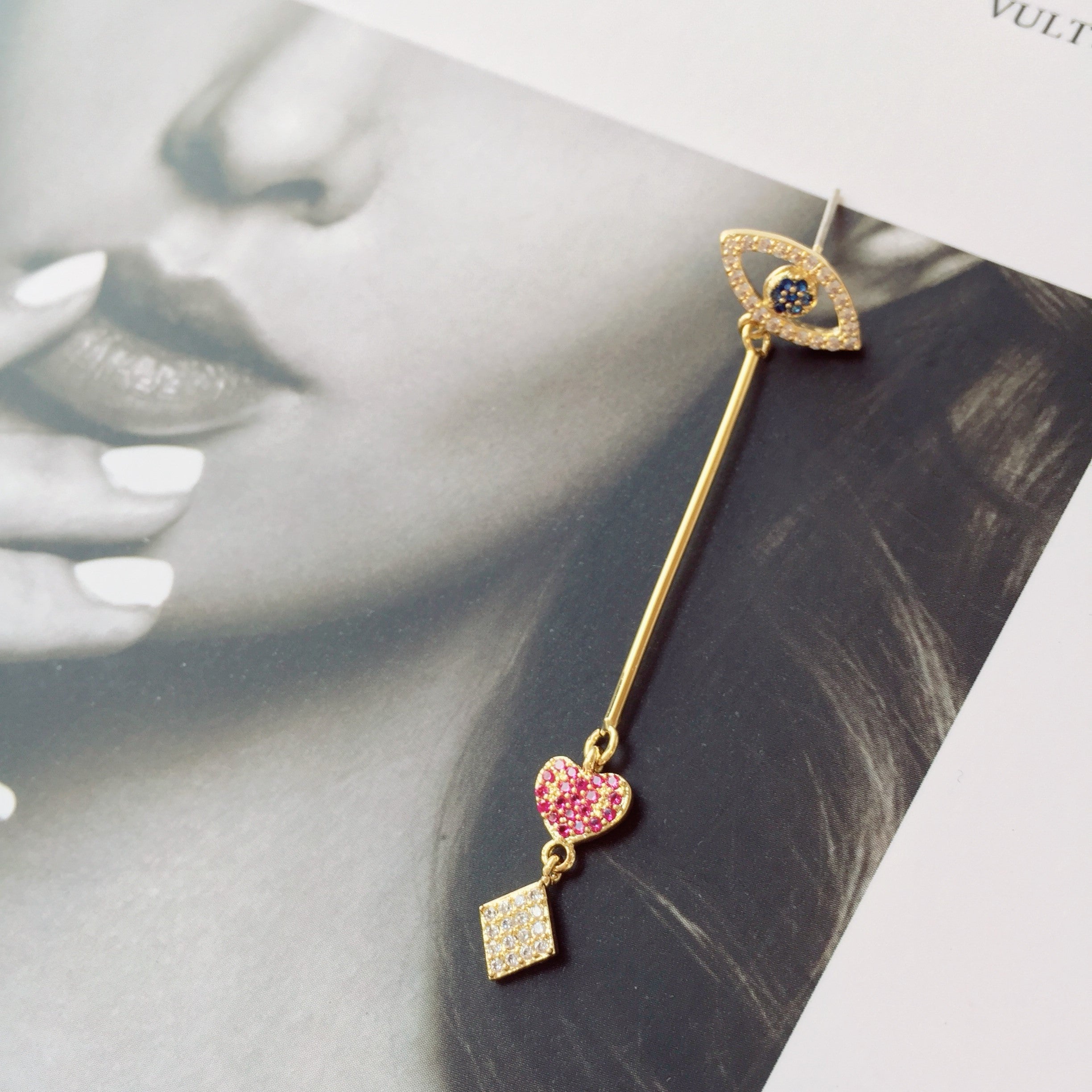 I spy with my little eyes earrings