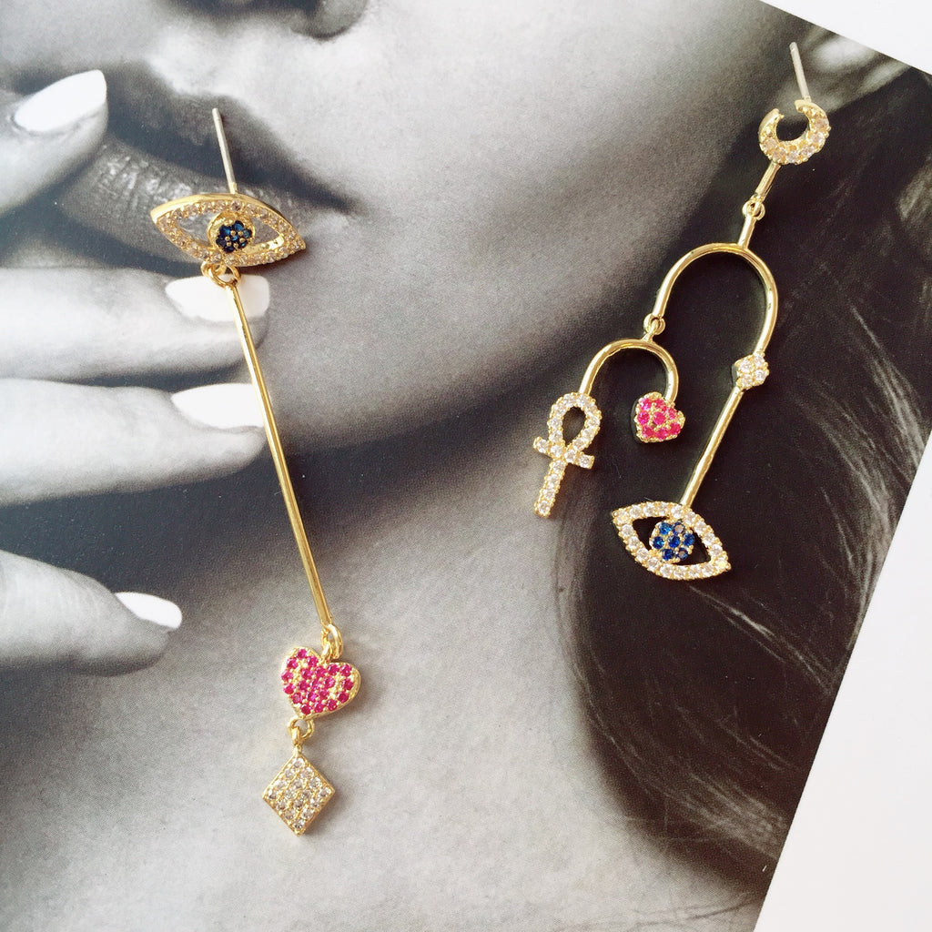 I spy with my little eyes earrings