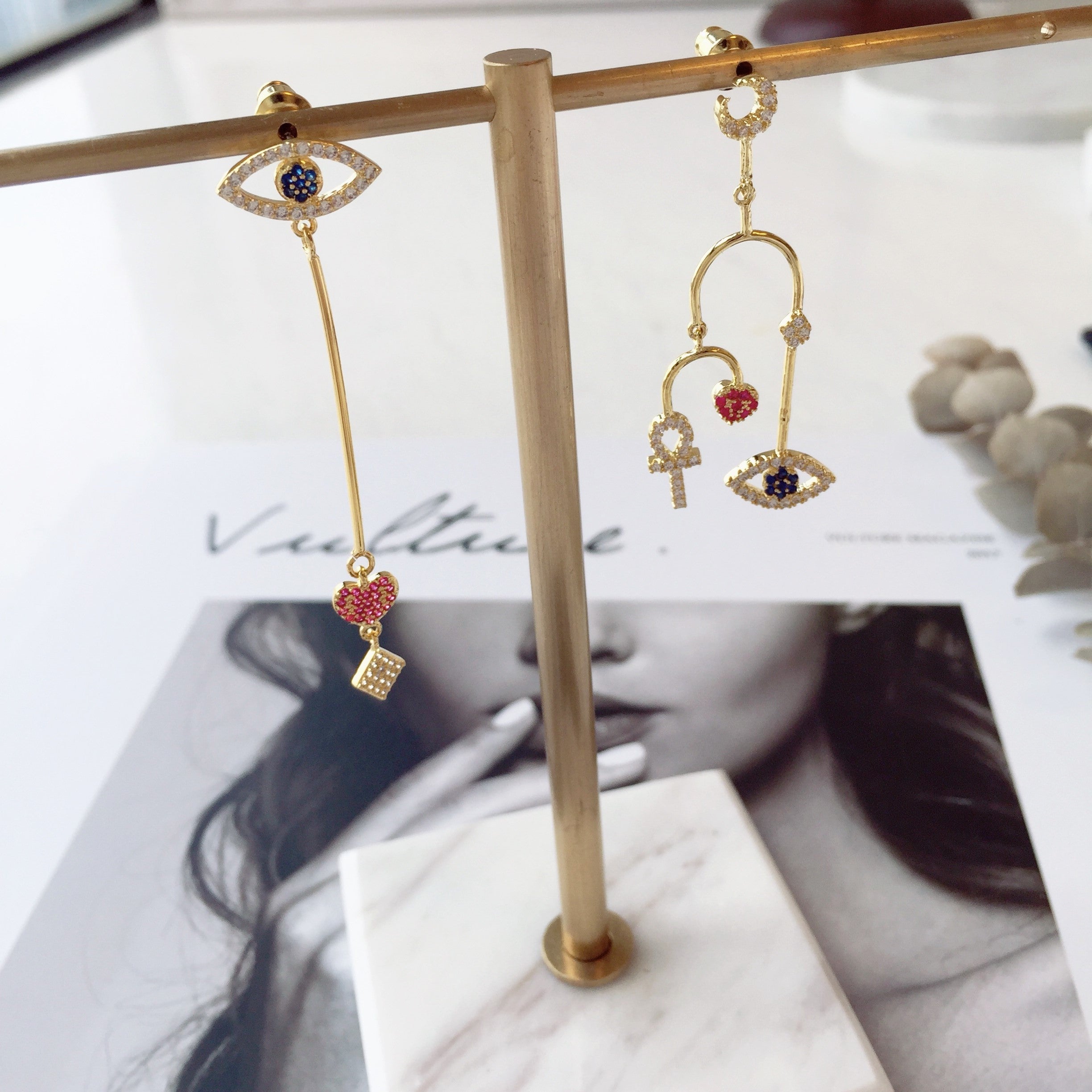 I spy with my little eyes earrings