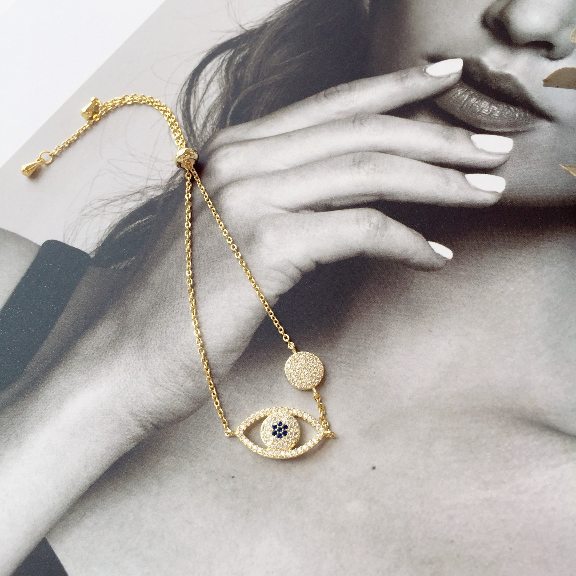 I spy with my little eyes bracelet