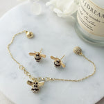 My Bumble Bee bracelet & earrings