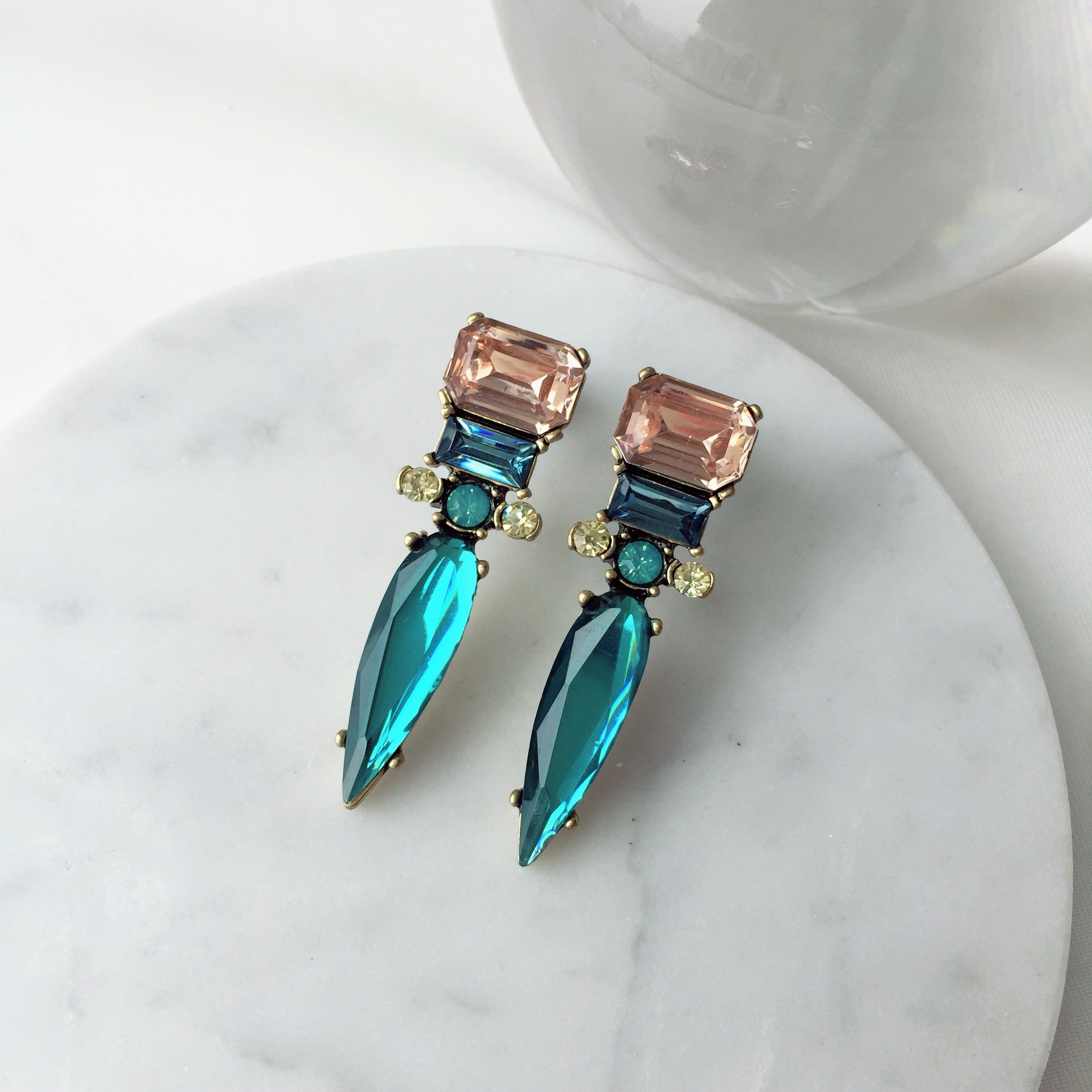 Rectangle Paua Earrings | Pam Kerr Jewellery Designer – Pam Kerr Designs