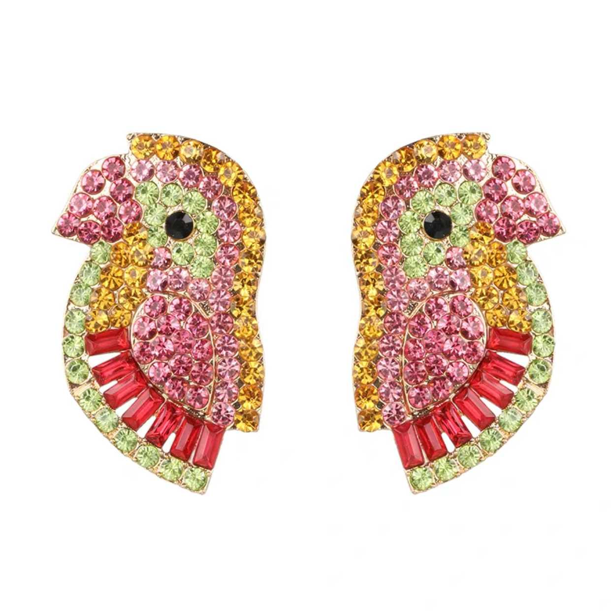 Buy Green Stone German Silver Oxidised Jhumka Earrings Online – The Jewelbox