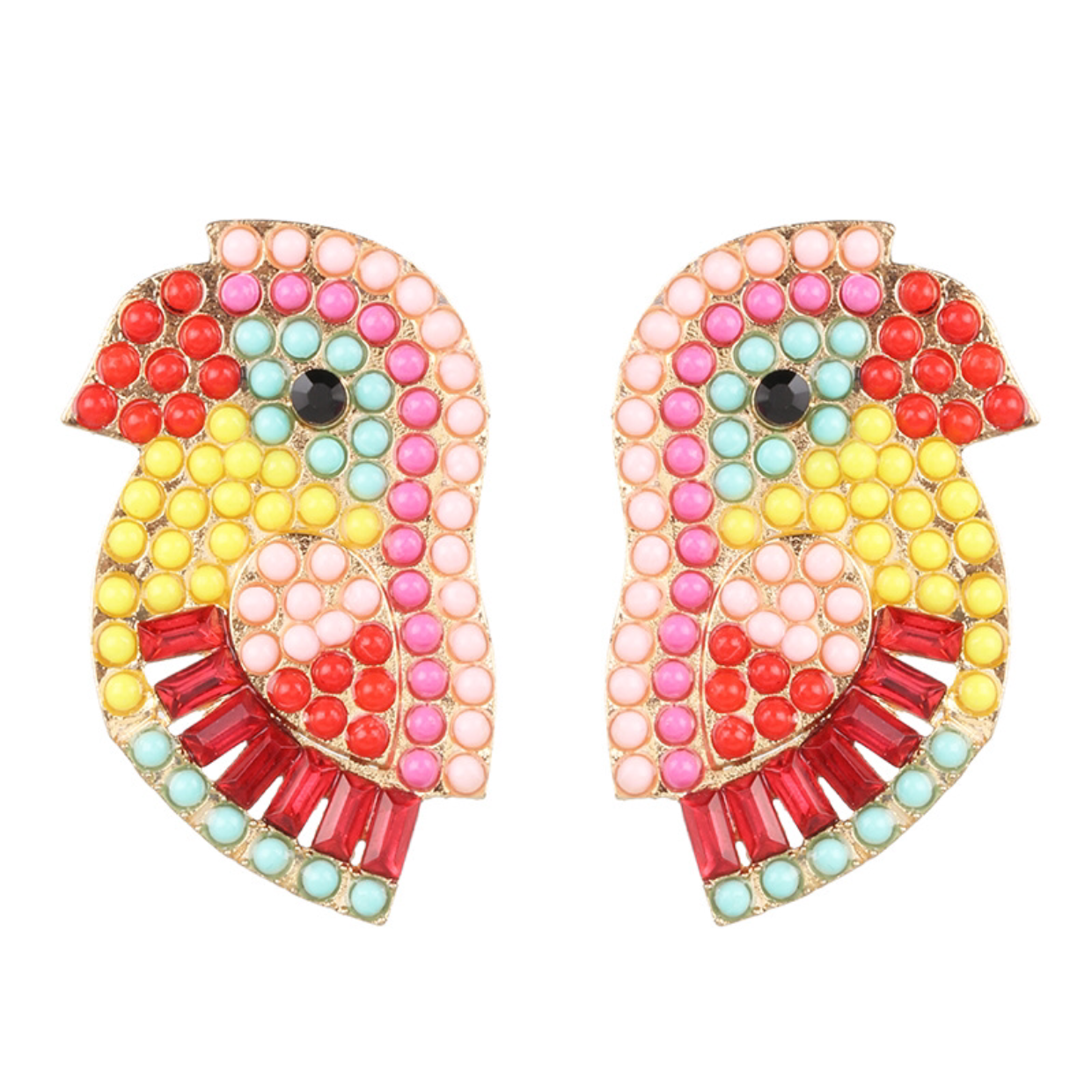 Parrot Fun earrings more colour available