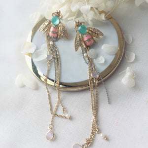 Pastel Bee earrings