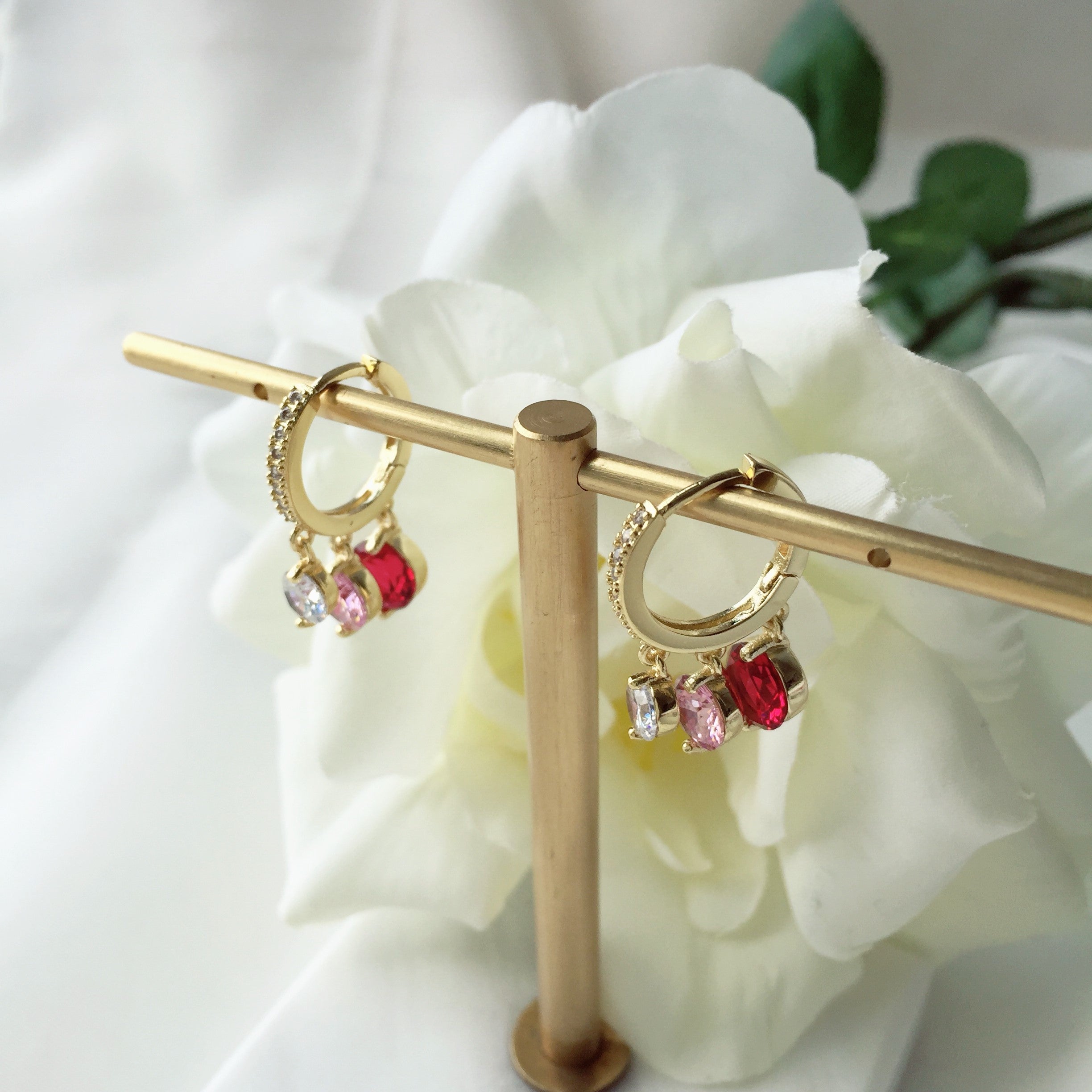 Poppy earrings