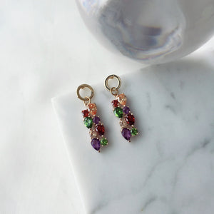 Rainbow earrings