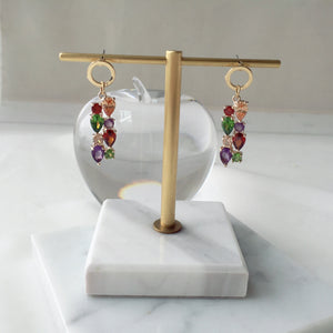 Rainbow earrings