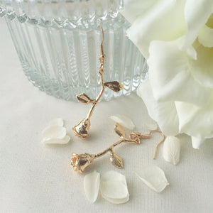 Roses earrings